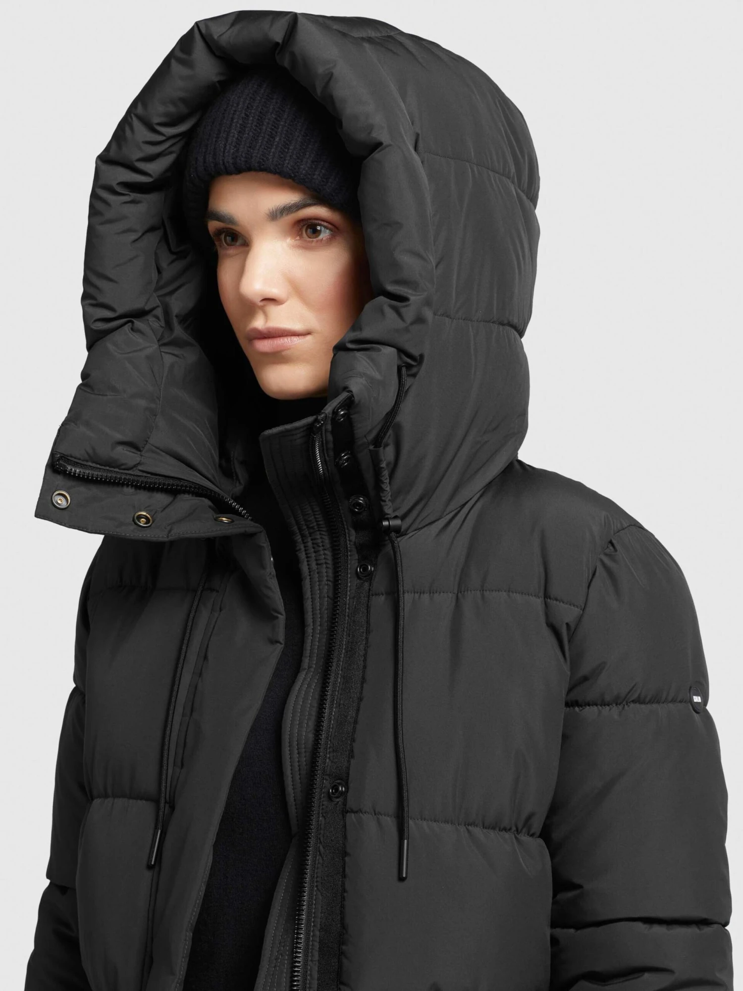 Khujo Winterjassen Winterjas Leviani Dames Zwart 7 Khujo Winterjassen Winterjas Leviani Dames Zwart - Afbeelding 7