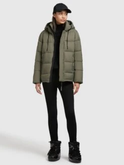 Khujo Winterjassen Winterjas Evona Dames Kaki 13 Khujo Winterjassen Winterjas Evona Dames Kaki -Khujo Winkel f492f81aeca596f08d97909af7219bf5