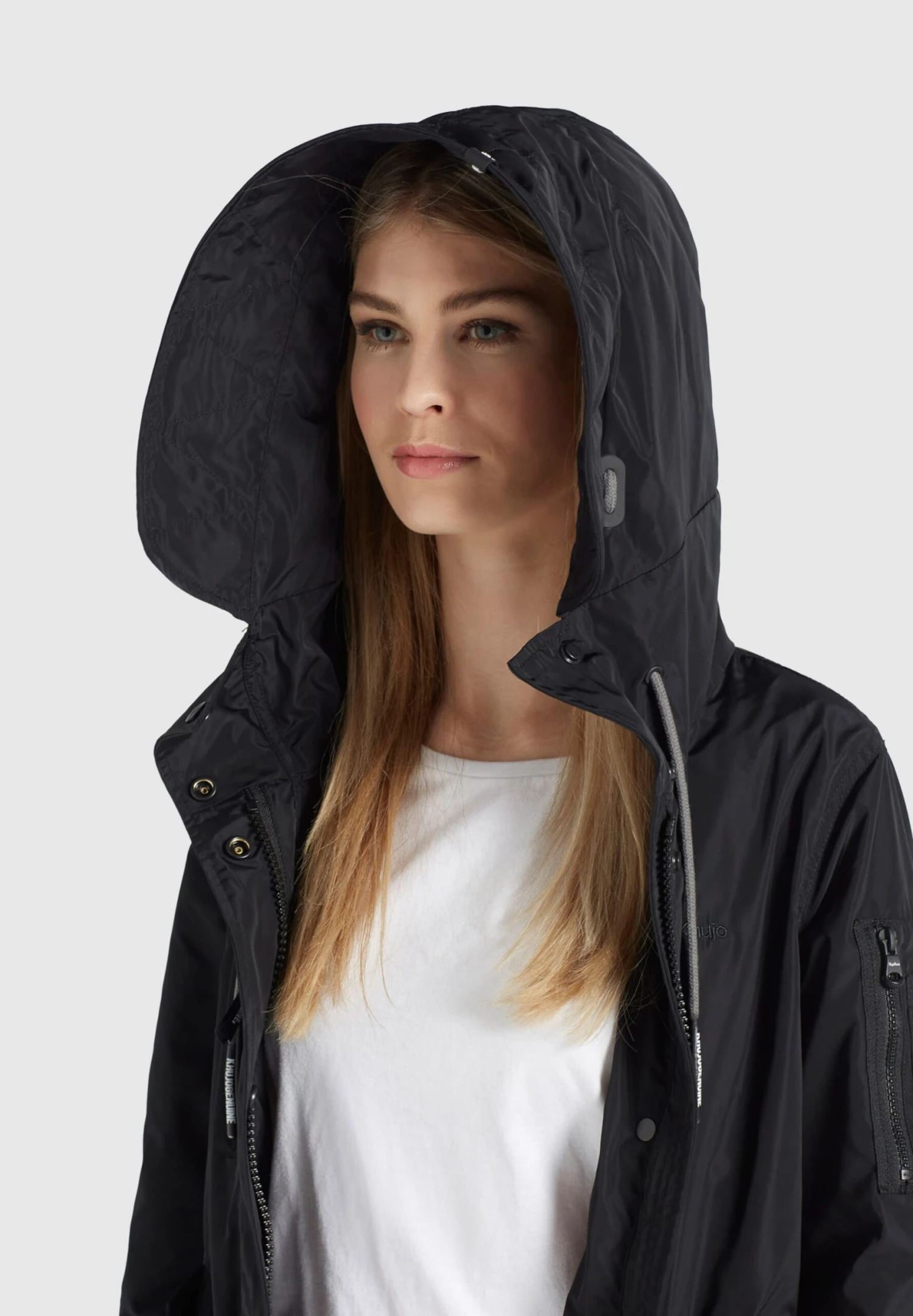 Khujo Parkas Tussenparka Catharina Dames Zwart 6 Khujo Parkas Tussenparka Catharina Dames Zwart - Afbeelding 6