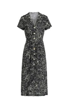 Khujo Goya - Blousejurk - Schwarz Weiß Gemustert 17 Khujo Goya - Blousejurk - Schwarz Weiß Gemustert -Khujo Winkel f5815bb2d36646a1ac82d5160805391f