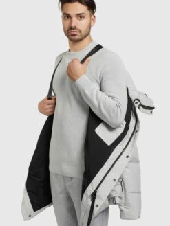 Khujo Winterjassen Winterjas Clide Heren Wit -Khujo Winkel f597e28e2deeb7a78b3ddc01480aa8d2