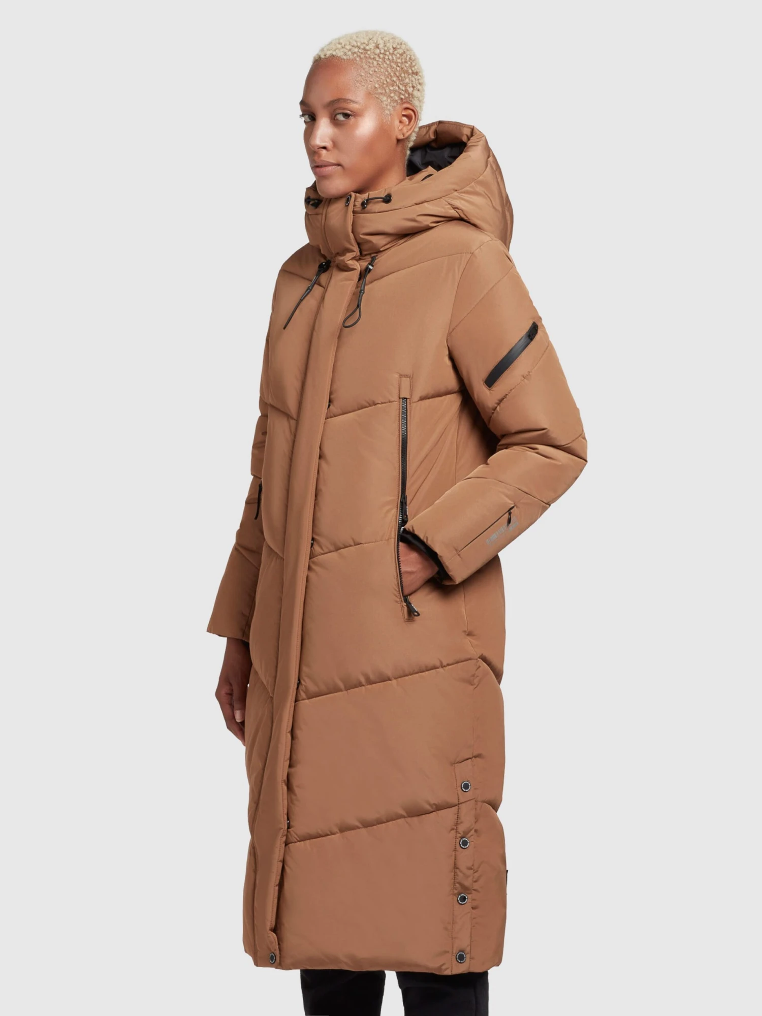 Khujo Tussenmantels Tussenmantel Sonje Dames Karamel 5 Khujo Tussenmantels Tussenmantel Sonje Dames Karamel - Afbeelding 5