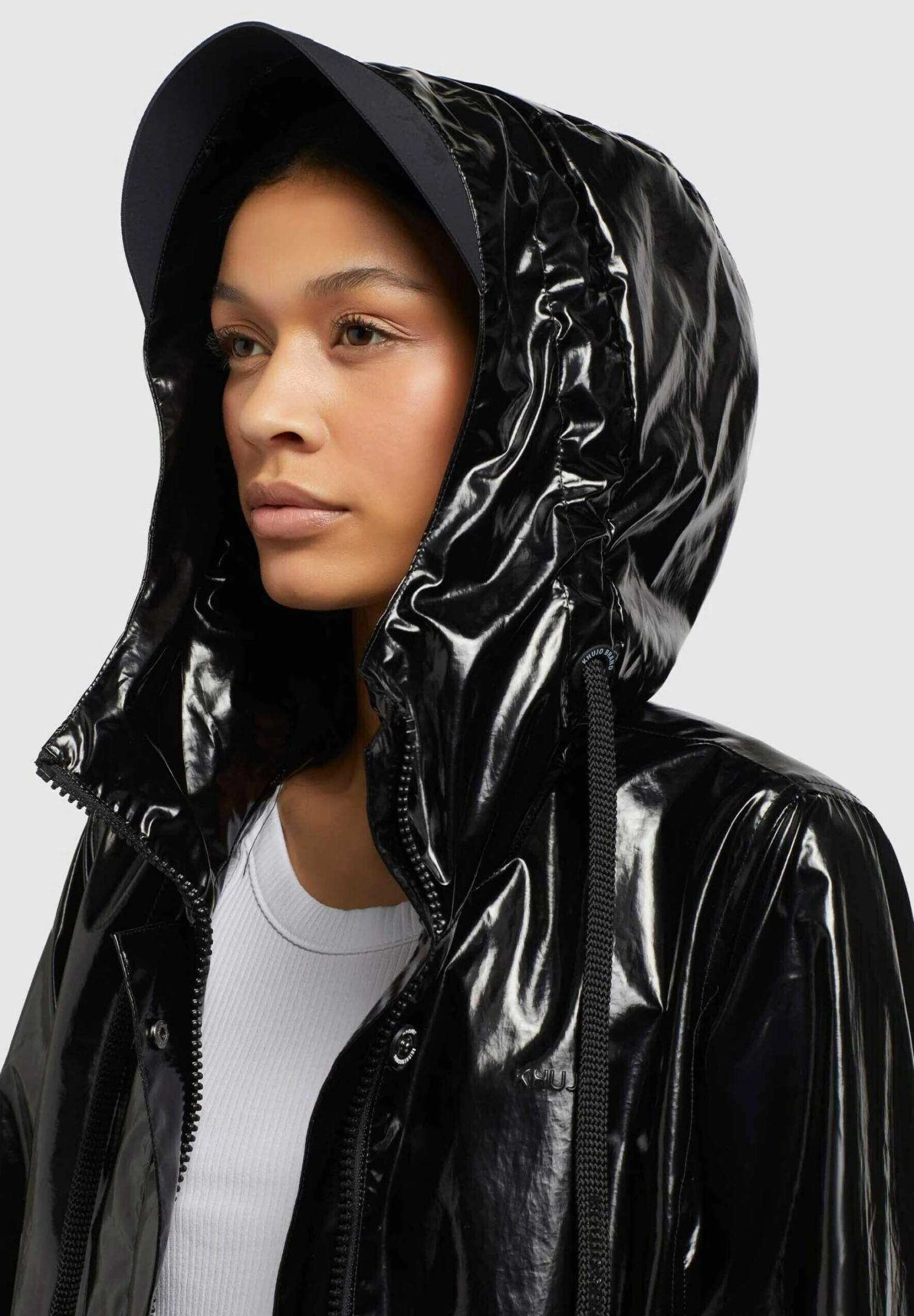 Khujo Alecia - Trenchcoat - Schwarz 6 Khujo Alecia - Trenchcoat - Schwarz - Afbeelding 6