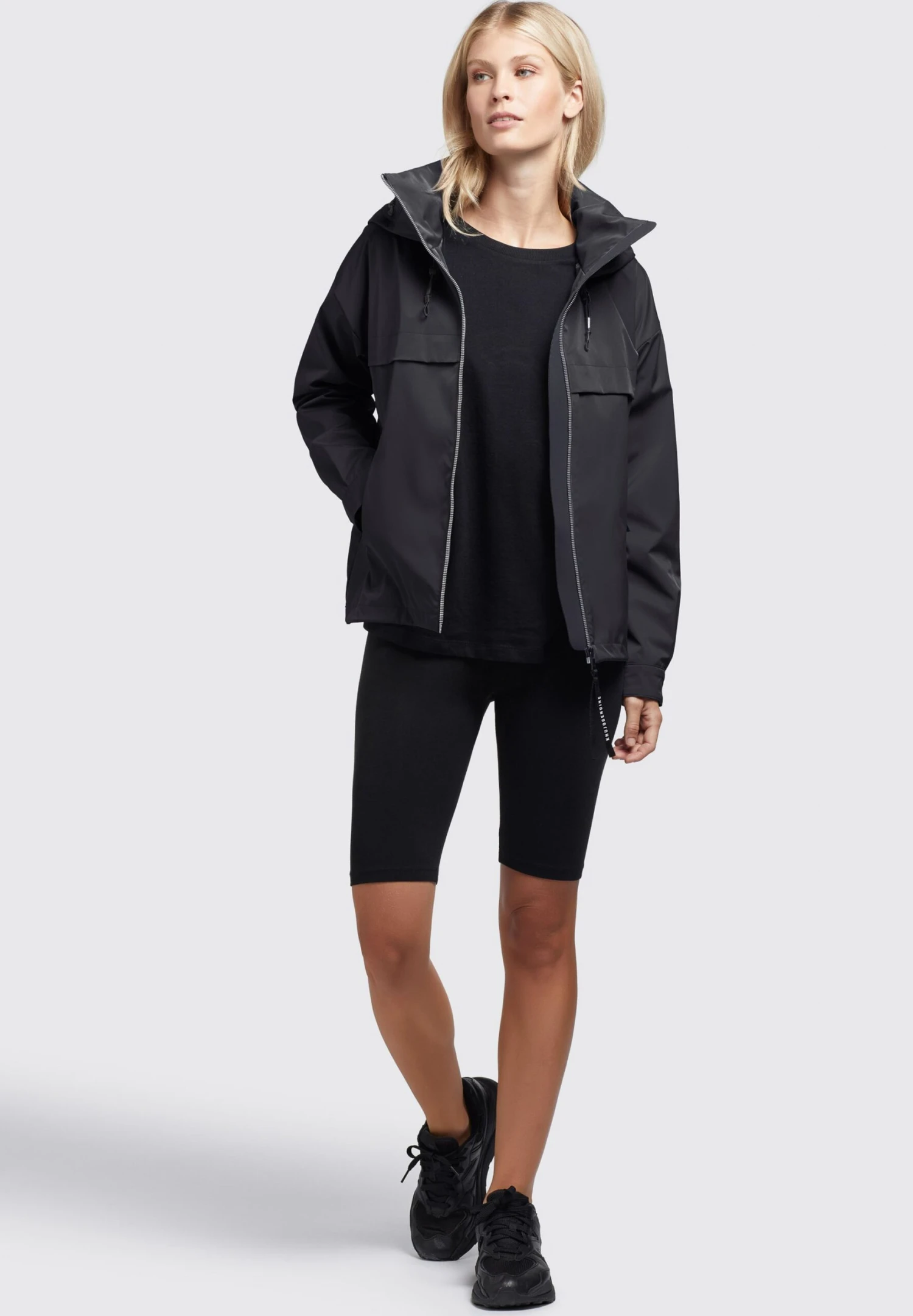 Khujo Blair2 - Lichte Jas - Schwarz 4 Khujo Blair2 - Lichte Jas - Schwarz - Afbeelding 4