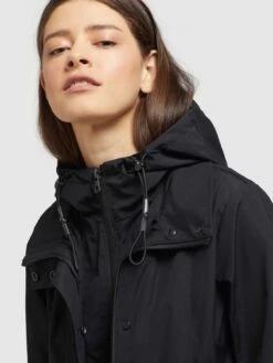 Khujo Parkas Tussenparka FELINA Dames Zwart -Khujo Winkel f79c2c4ee8715c7b9d26ae70cb954b4d