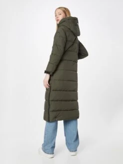 Khujo Wintermantels Wintermantel Deria Dames Olijfgroen -Khujo Winkel fa1e2046ecbce11771563dee0f03fe59