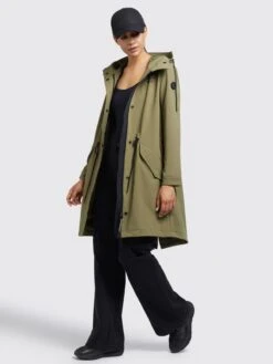 Khujo Parkas Tussenparka Jonna Dames Olijfgroen -Khujo Winkel faa98d68b1fbef8e0f616cdf99010961