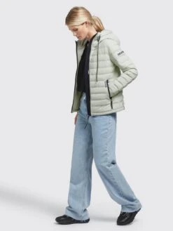 Khujo Tussenjassen Tussenjas LOVINA4 Dames Groen -Khujo Winkel fb1a81794f8af55814b1ba660b2a8c0b