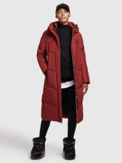 Khujo Tussenmantels Tussenmantel Dames Donkerrood 13 Khujo Tussenmantels Tussenmantel Dames Donkerrood -Khujo Winkel fcf5d934194bca564edcaea1e89a08a8