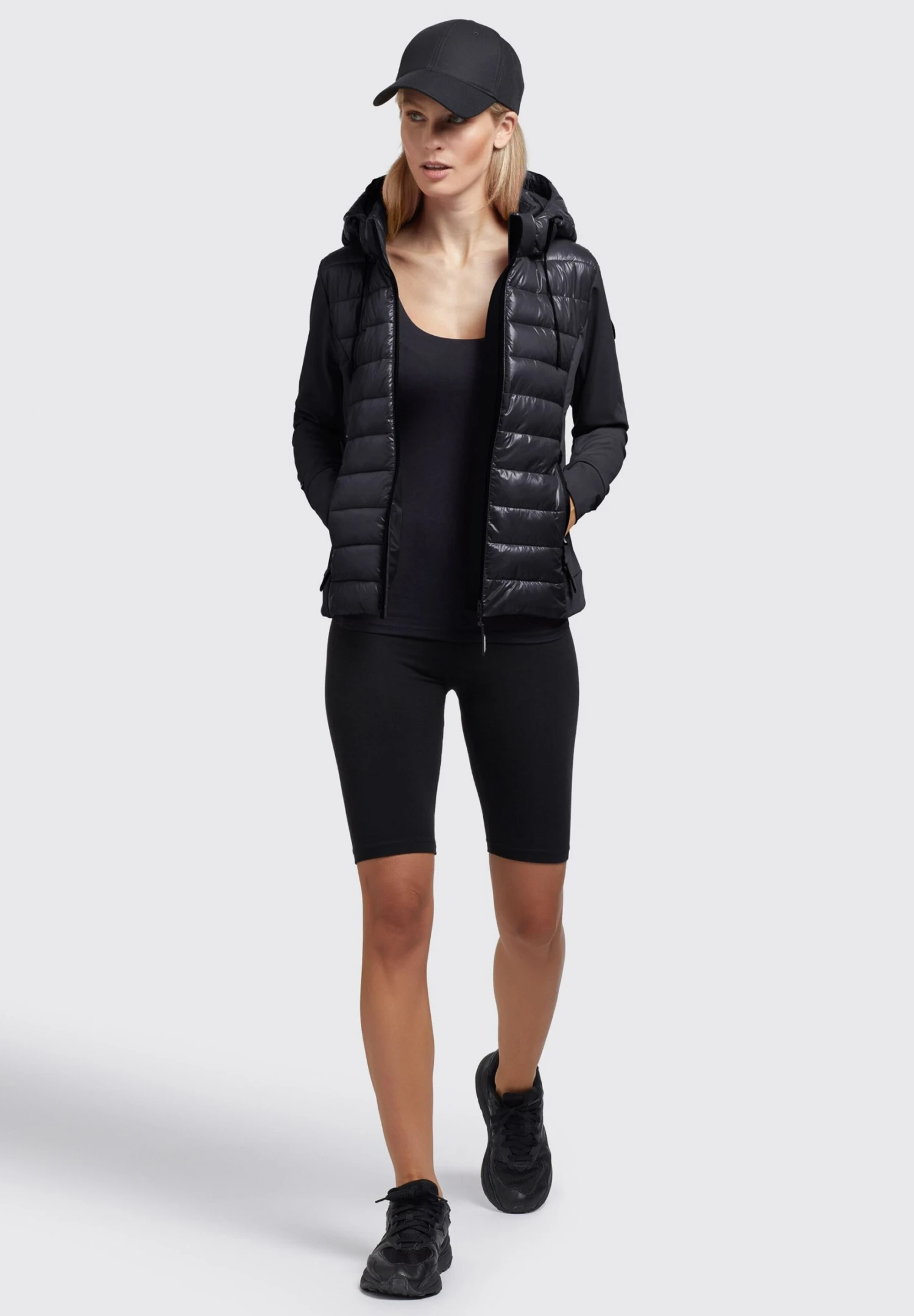 Khujo Ghita Shiny - Jas - Schwarz 2 Khujo Ghita Shiny - Jas - Schwarz - Afbeelding 2