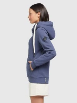 Khujo Hoodies Sweatshirt Rhabea Dames Blauw -Khujo Winkel fe0c7a3aba9256e0c1756f10d0cc139f